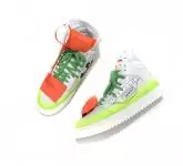 chaussure hi top blazer off white vert